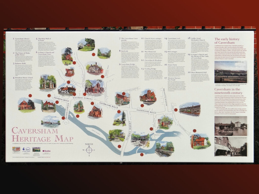 Caversham Heritage Map