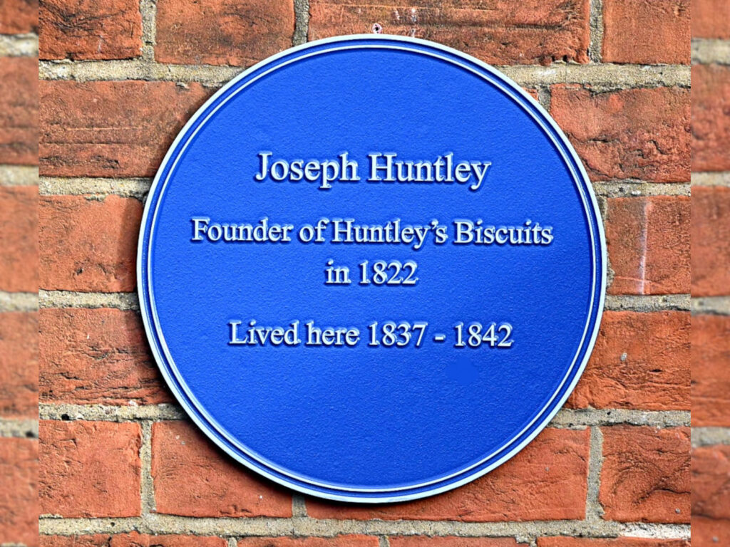 Joseph Huntley blue plaque
